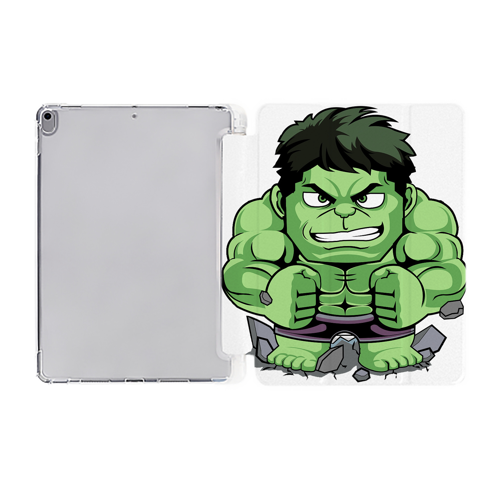 （画像用） アベンジャーズ The Avengers IPad ケース ペン収納付き 三つ折りスタンド PUレザー×シリコン 対応機種9.5/10.5/10.9インチ